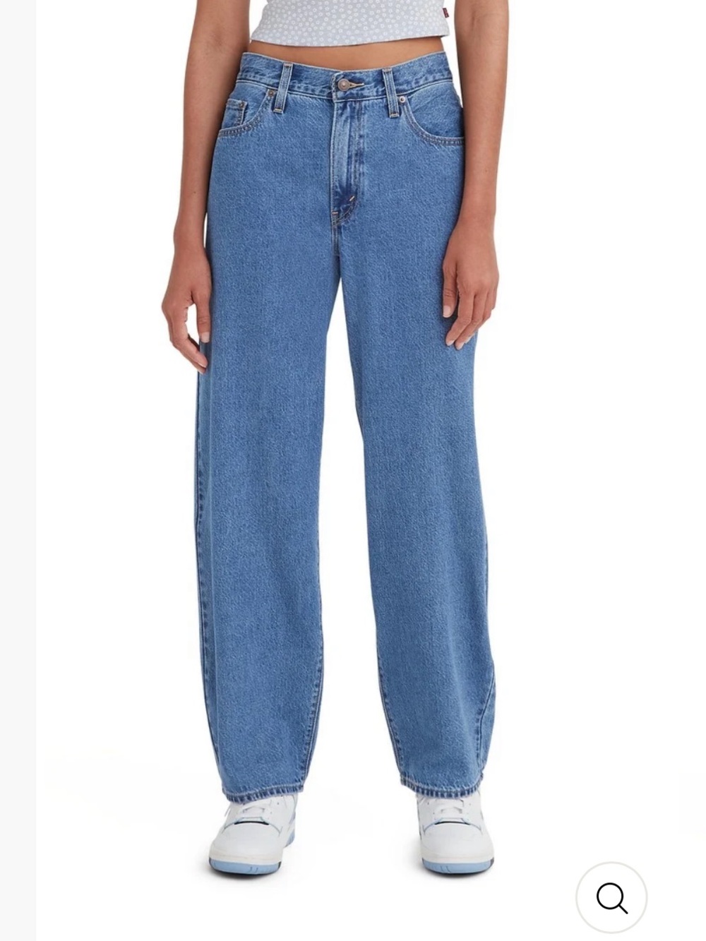 Levi's Medium Blue Straight-Leg Jeans